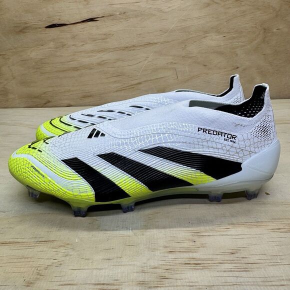 NEW Adidas Predator Elite LL Laceless FG Soccer Cleats Mens Sz 12.5 JI1075 main image 9
